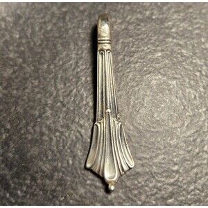 Handmade Spoon Sterling Silver Pendant